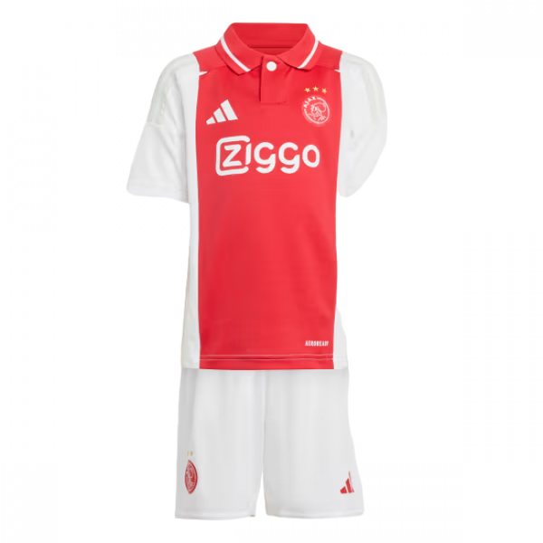 Ajax Home 24/25 Miniconjunto para ninos Infantil