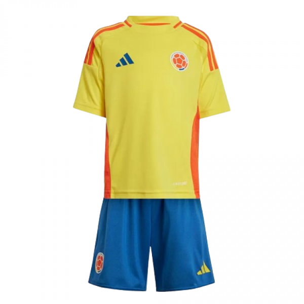 Colombia Home 24/25 Miniconjunto para ninos