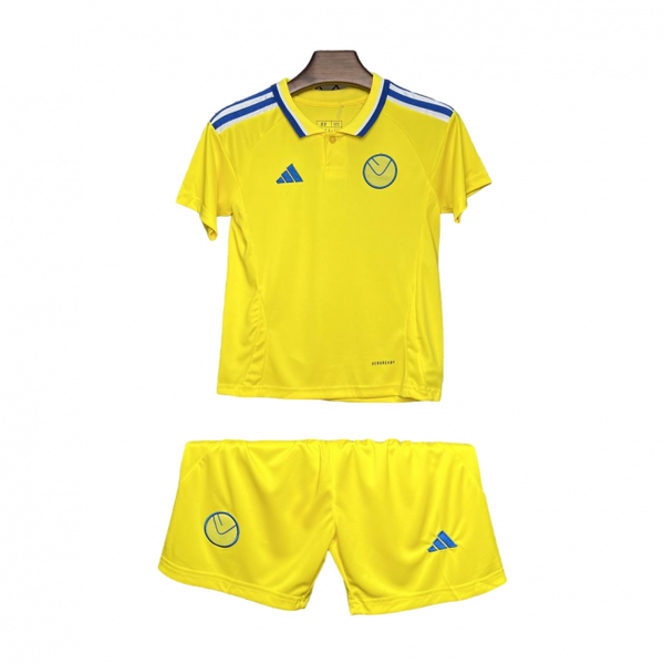 Leeds United Away 24/25 Miniconjunto para ninos Infantil