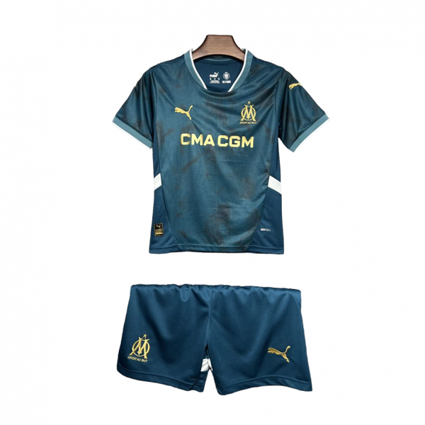 Olympique De Marseille Away 24/25 Miniconjunto para ninos Infantil