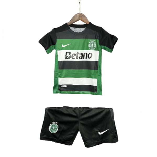 Sporting Lisboa Home 24/25 Miniconjunto para ninos Infantil