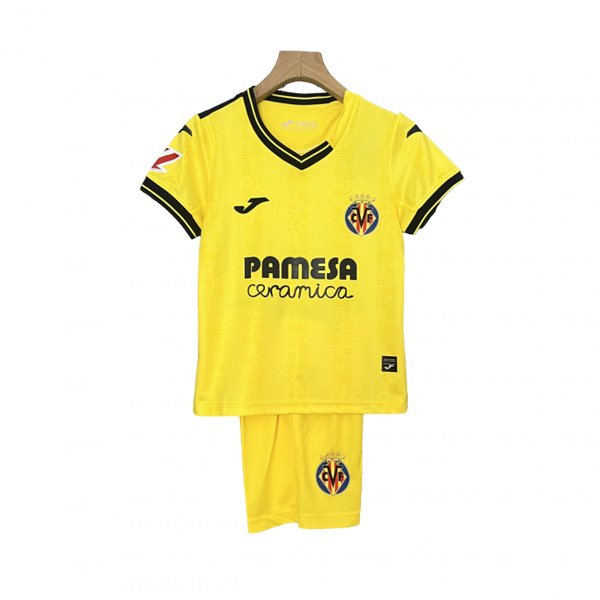 Villarreal Home 24/25 Miniconjunto para ninos Infantil